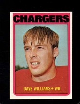 1972 Topps #47 Dave Williams Ex Chargers *X54706 - £1.92 GBP