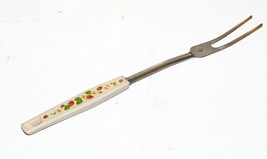 Vintage KOCO Plastic Handle Strawberry Vine Flowers Design Serving Fork ... - $14.73