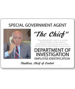 GET SMART CHIEF THADDEUS NAME BADGE PROP HALLOWEEN COSPLAY PIN FASTENER - $267.68 MXN