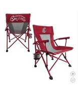 Washington State Cougars Hard Arm Chair Red Gray NCAA Tailgating Camping - $139.22 CAD