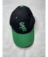 Chicago White Sox Hat Miller Lite Promo Black/Green Adjustable Strap Kick10 - £7.07 GBP