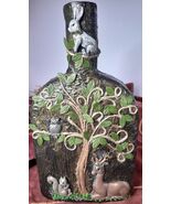 Peaceable Kingdom Tree of Life Upcycled Spirits Bottle Table Gifts Shelf... - $550.05 MXN