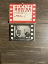 Marilyn Monroe 1963 Trading Cards First Series Complete Set - £72.33 GBP