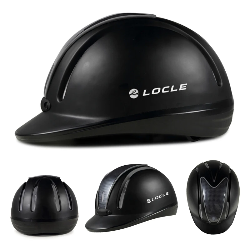 LOCLE Top Quality Equestrian Helmet  Riding Helmet  Durable Safety Half Cover  R - £186.76 GBP