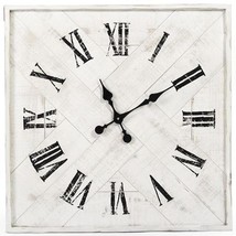 Wall Clock CORBETT Alabaster White Fir - £178.86 GBP