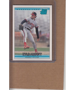 1991 Donruss Rated Rookie Lawrence Abbott California Angels #3 Baseball ... - $4.00
