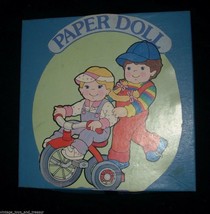 VINTAGE MY BUDDY KID SISTER A REAL PAL PAPER DOLL BOOK SET HASBRO W/ CLO... - $19.00