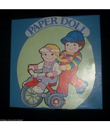 VINTAGE MY BUDDY KID SISTER A REAL PAL PAPER DOLL BOOK SET HASBRO W/ CLO... - £14.94 GBP