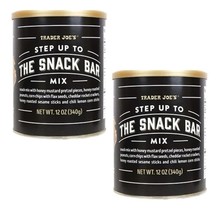 2 Pack Trader Joe&#39;s Step Up To The Snack Bar Mix 12 oz ea Jar Total 24 oz - $29.68