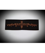 MASTODON HEAVY METAL ROCK POP MUSIC BAND EMBROIDERED PATCH  - £3.75 GBP