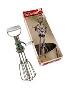 Norpro Egg Beater Classic Hand Crank Style Stainless Steel Mixer NOS New... - $23.76