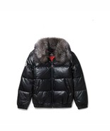 Original Goose Country Men&#39;s Straight Goose Down Leather Jacket - $392.66 CAD