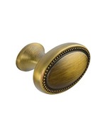 allen + roth #D2577-38ABLL - 1-1/2 in. (38mm) Oval Cabinet Knob, Aged Brass - €5,03 EUR