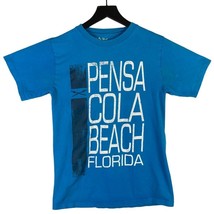 Florida Pensacola Beach Shirt Mens Size Small Unisex Crewneck Tee Graphi... - £5.53 GBP