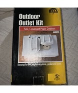 Bell Outdoor Outlet Kit 5839 Rectangular Duplex Receptacle Box, Gasket &amp;... - $13.44 CAD