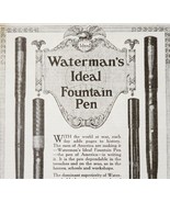 1917 Waterman Ideal Fountain Pen Advertisement Writing Supplies LGADYC4 - $19.99