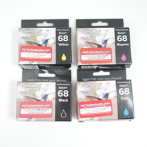 Compatible Magenta, Cyan, Yellow &amp; Black Ink Cartridge Set for Epson 68 - $19.79