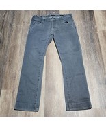 Armani Jeans Mens 32x27 Gray Black Regular Denim Straight Leg Button Fly - €25,39 EUR