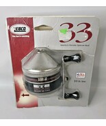 NEW Vintage Zebco 33 Metal Case Fishing Reel  10lb line 1996 MADE IN USA - $1,310.79 MXN