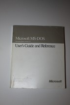 Microsoft MS DOS User&#39;s Guide and Reference Version 5.0 - £15.57 GBP