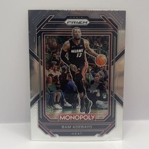 2022-23 Panini Monopoly Prizm Basketball Bam Adebayo Base #47 Miami Heat - £1.57 GBP