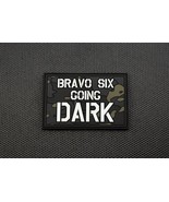 Bravo Six Going Dark PVC Morale Patch GITD Multicam Call Of Duty Modern Warfare - $8.15