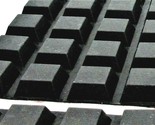 3/4&quot; Square Rubber Feet  5/16&quot; Height with 3M Adhesive Backing  Rubber B... - £9.09 GBP+