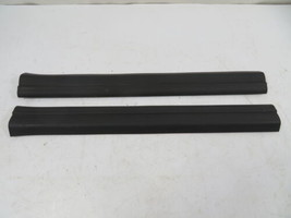 04 BMW Z4 E85 #1168 Trim Pair, Door Sill Carpet Holder Black - £31.14 GBP