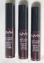 3 Pack Of Nyx Soft Matte Lip Cream SMLC29 Vancouver, New w/ Free Shipping (# 29) - $4.99