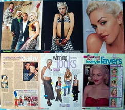 GWEN STEFANI ~ (29) Color Clippings, Articles, PIN-UPS, Poster from 2001... - $14.85