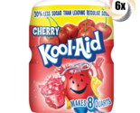 6x Canisters Kool-Aid Cherry Flavored Powdered Drink Mix | Caffeine Free... - £35.20 GBP