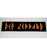 Def Leppard Bumper Sticker Vintage 1983 Funky Enterprises* - $739.33 MXN