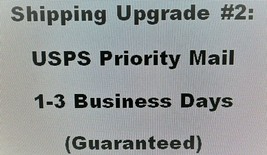 Shipping Upgrade: USPS Priority Mail with Tracking - $7.79