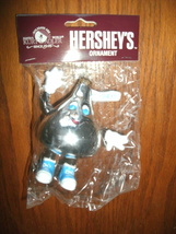 NEW Kurt Adler Hershey&#39;s Kiss Christmas Holiday Ornament silver 4 inches - £5.96 GBP