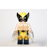 MBricks Wolverine Deadpool 3 Marvel Shirtless Yellow Toys Movie Minifigures - $6.06