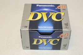 Panasonic 60/90min Mini DV Digital Video Cassette DVC Tape AY-DVM60EJ Pa... - $37.61