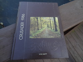 1986 CRUSADER  MENTOR, OHIO  CHRISTIAN HIGH SCHOOL YEARBOOK YEAR BOOK - $12.99