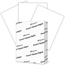 Accent Opaque White 8.5” X 11” Cardstock Paper, 65Lb, 176Gsm – 250 Sheets (1 - £26.37 GBP