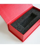 4x Magnetic USB Presentation Gift Boxes, RED, flash drives, removable dr... - £24.05 GBP