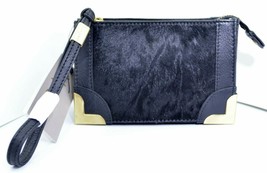 New with tags FOLEY+CORIINA FG FRAMED WRISTLET POUCH BLACK PONY - $59.99
