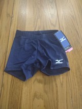 Mizuno Volleyball Shorts Navy Size Medium-Brand New-SHIPS N 24 HOURS - £47.38 GBP