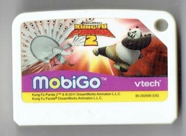Vtech Mobigo Dreamworks Kung Fu Panda 2 Game Cartridge Rare VHTF Educati... - $9.75