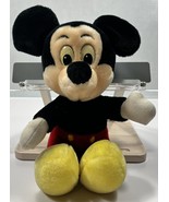 Mickey Mouse Plush Walt Disney World Vintage 12” Disneyland Stuffed Animal - $11.95