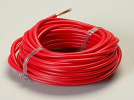 Pacific Customs Red 10 Gauge Wire - 10 Feet - £17.14 GBP