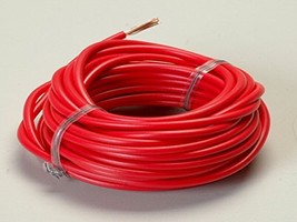 Pacific Customs Red 10 Gauge Wire - 100 Feet - $71.95