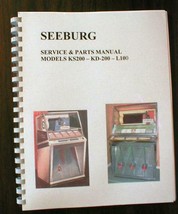 Seeburg KS200 - KD200 - L100  Jukebox manual - £33.13 GBP