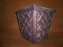 Bamboo and Wood Flower Pot Holder - $20.53 CAD