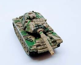 Micro Machines Military M60A3 Freedom Forces Green/Brown Camo Miniature Toy MMAC - £11.01 GBP