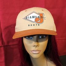 Diamond J Boots Baseball Cap hat snapback one size - $11.65