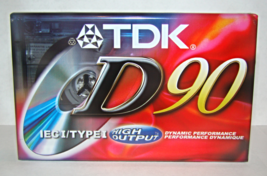 Tdk - D90 IECI/TYPE I - High Output - £4.91 GBP